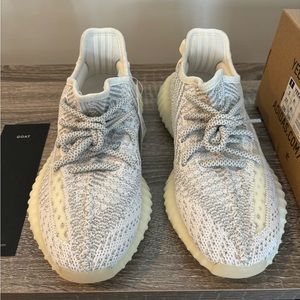 adidas Yeezy Boost 350 V2 Static Reflective EF2367 men’s size 5 White Gray NIB